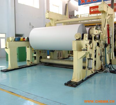 1092-1型卫生纸造纸设备生产工艺流程图-中冶